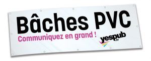 bâche pvc yespub cholet