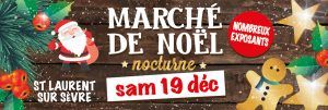 bâche marché de Noël